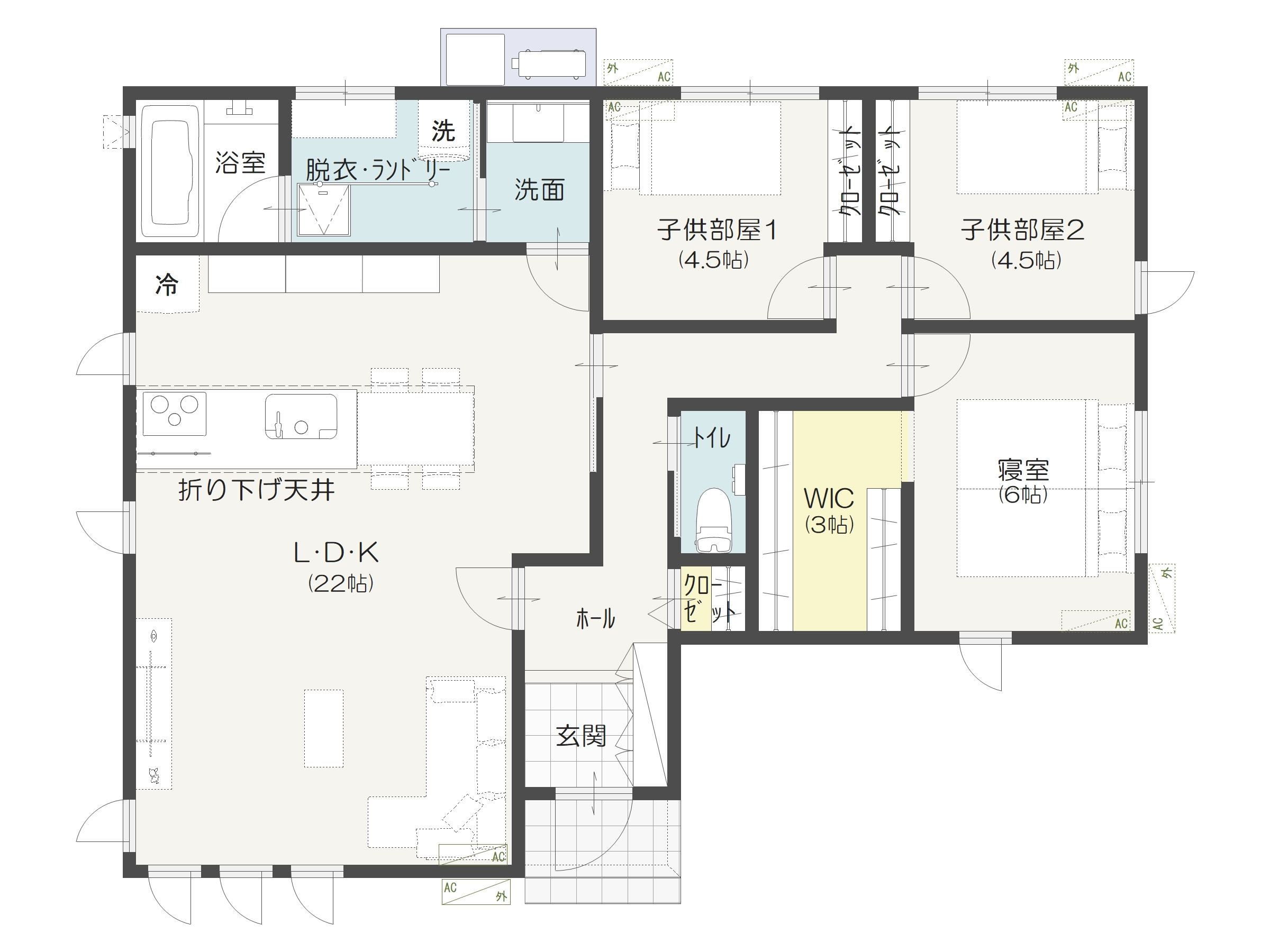 伊勢崎市宮子町分譲住宅Ⅰ期