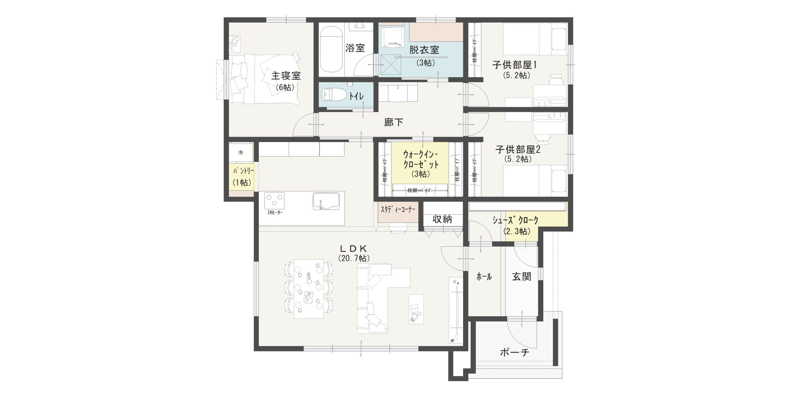 高崎市箕郷町上芝分譲住宅Ⅱ期